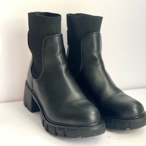 Steve Madden Hutch Black Boots - Size 7